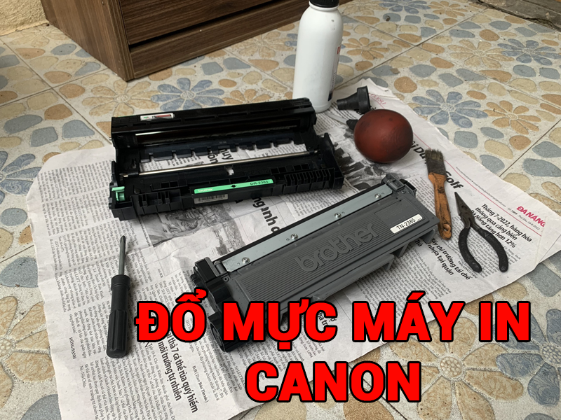 Do muc may in Canon